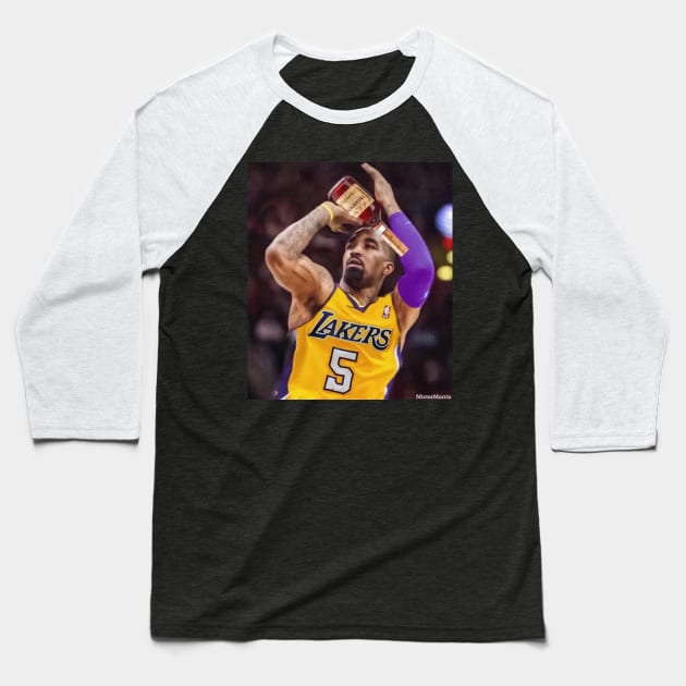 J.R. Henny (L.A. edition) design by Mister Morris Baseball T-Shirt by MisterMorris